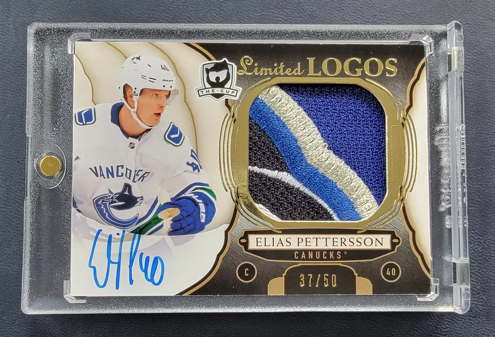 2018-19 The Cup Limited Logos Elias Pettersson