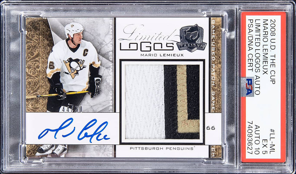 2008-09 The Cup Limited Logos Mario Lemieux
