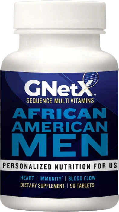 GNETX® Sequence Multivitamins for African American Men 90 Tablets