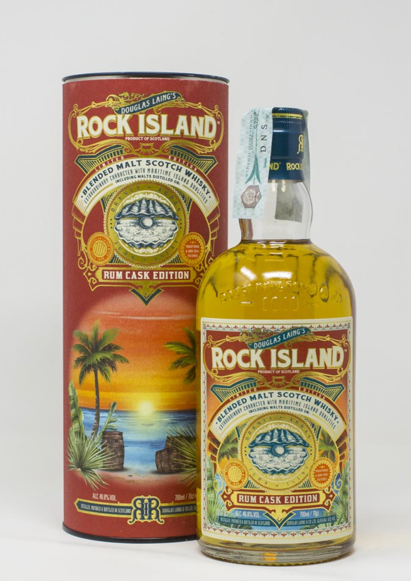 ROCK ISLAND Douglas Laing RUM CASK