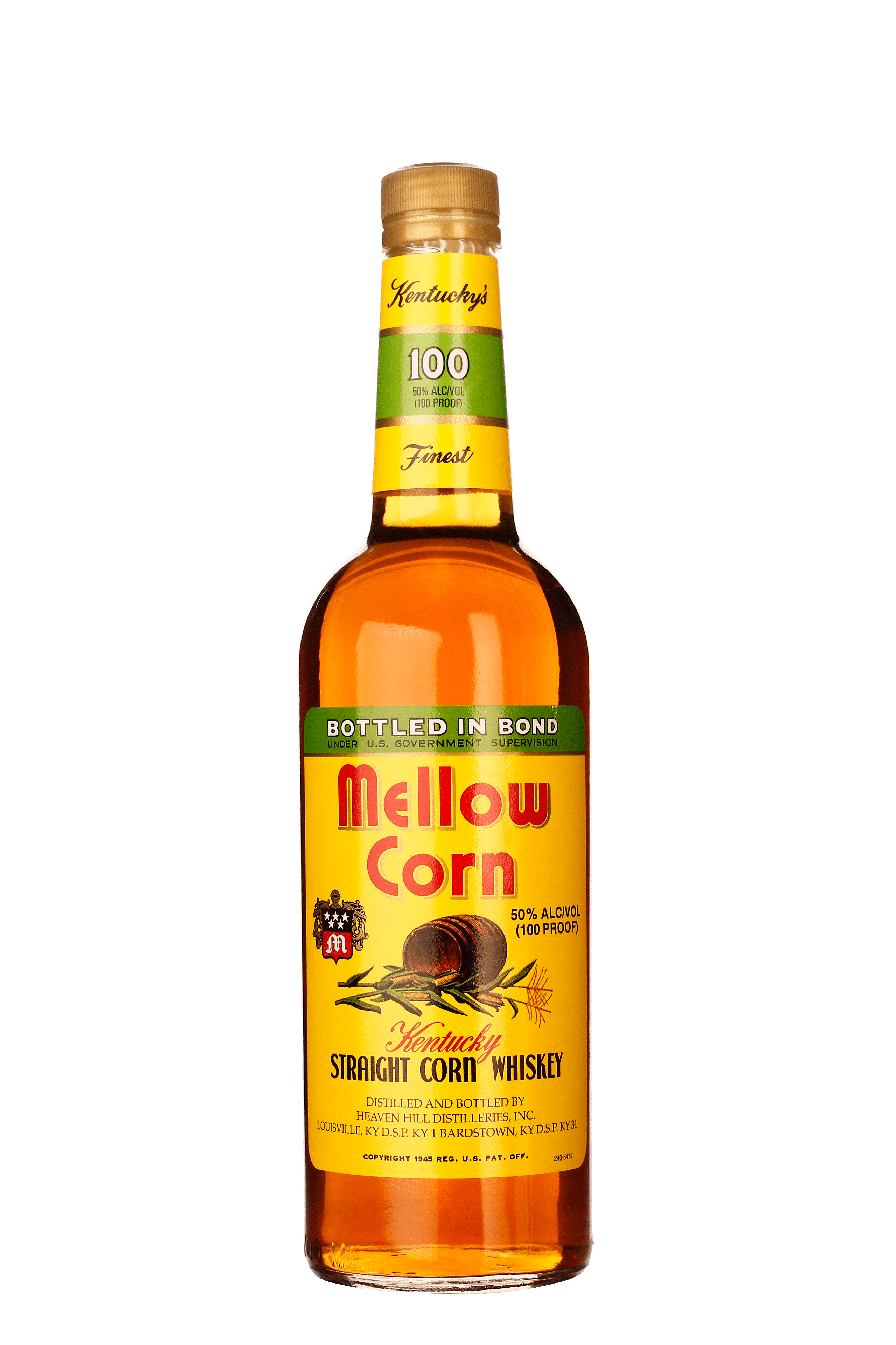 Mellow CORN KENTUCKY STRAIGHT , 50% vol , 70 cl
