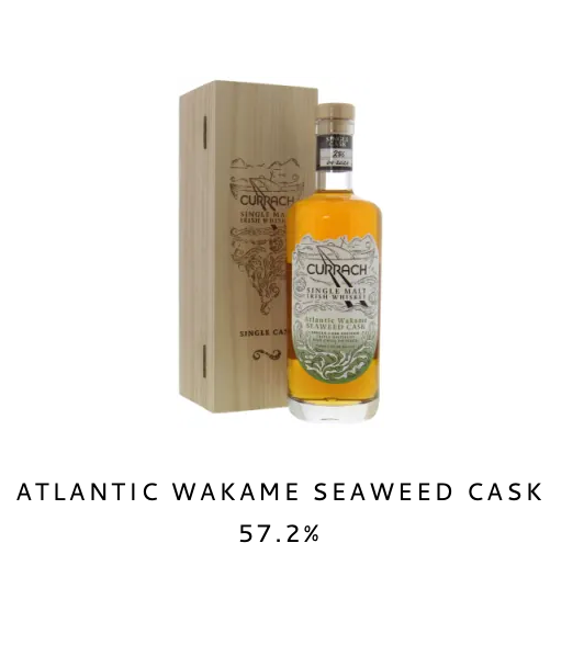 CURRACH Single Malt Irish Whisky ATLANTIC WAKAME SEAWEED CASK , 57,2