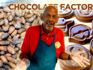 Handmade Trinitario Dark Chocolate by Jean Claude in Lambeau, Tobago