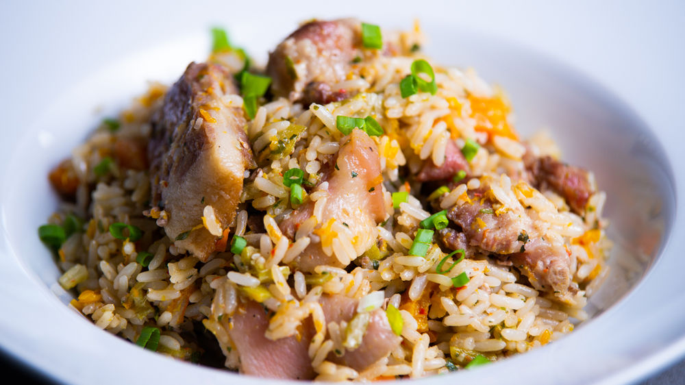 Ochro Rice with Pigtails & Smoked Bones Recipe by Chef Jeremy Lovell