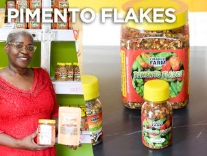 Innovative PIMENTO FLAKES Seasoning from Charlo Farm in Caigual, Trinidad & Tobago 🇹🇹