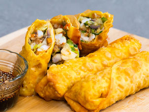 Trini Shrimp Spring Roll Recipe by Chef Jeremy Lovell