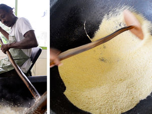 The Farine Man of Les Coteaux Village, Trinidad & Tobago