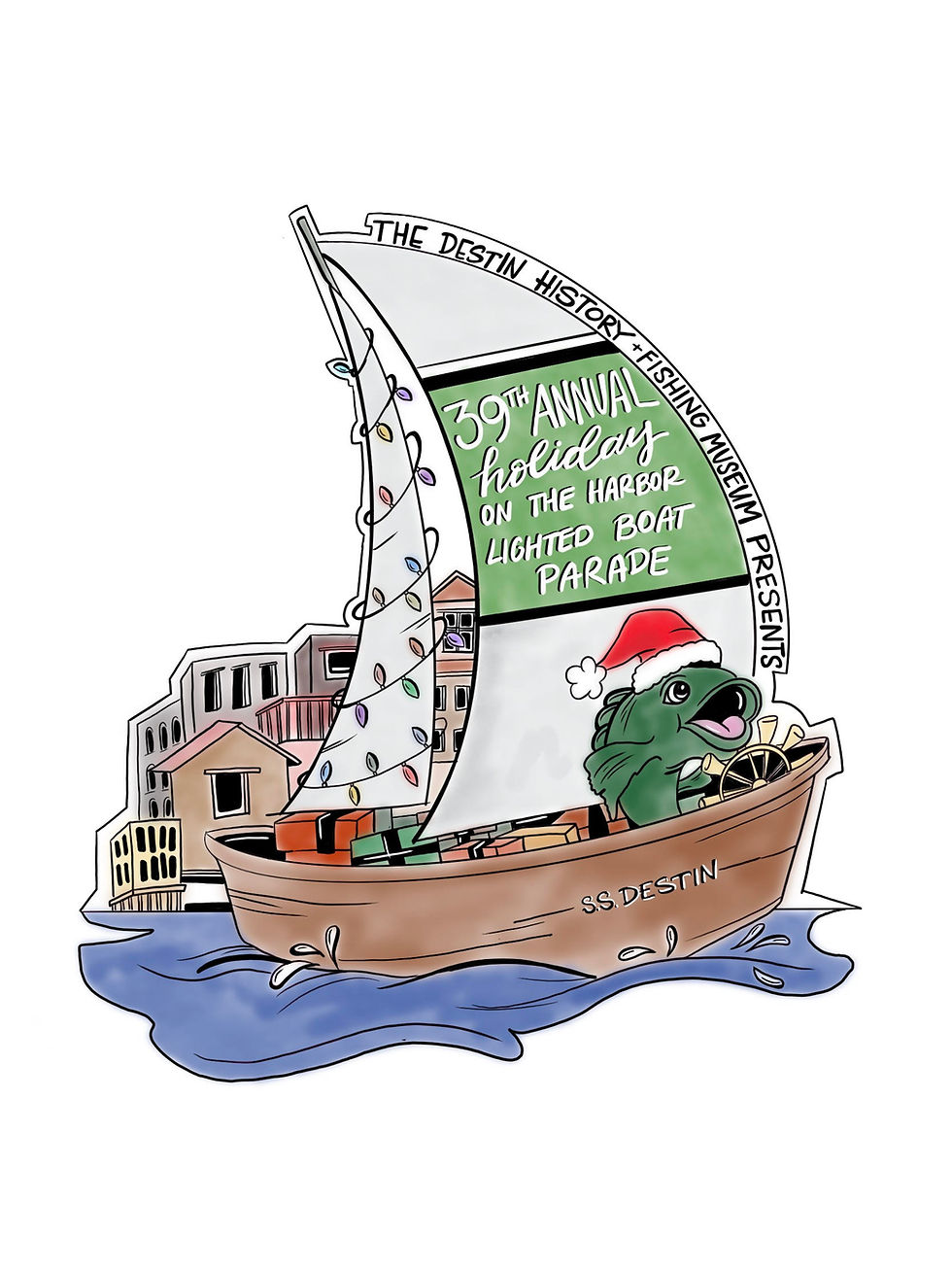 39th Annual Holiday on the Harbor Lighted Boat Parade