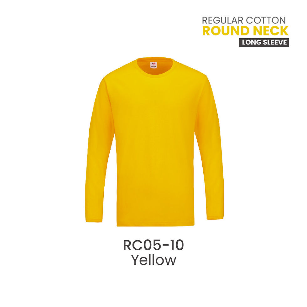 Thumbnail: Long Sleeve Roundneck Cotton 160GSM