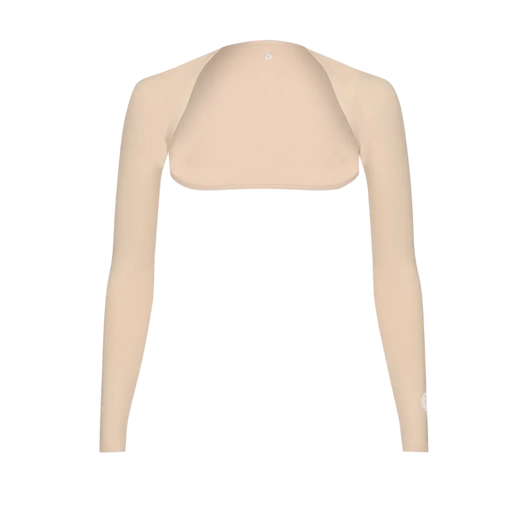 SParms Shoulder Wrap in Beige