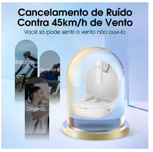 Miniatura: QCY HT05 ANC fone de ouvido sem fio 