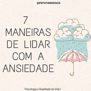 
7 maneiras de parar e acalmar a ansiedade rapidamente
