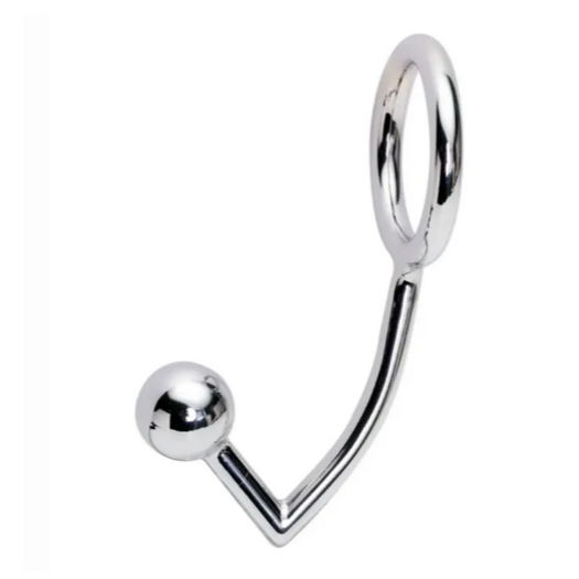 سدادة شرجية بحلقة قضيب فولاذية - SM396