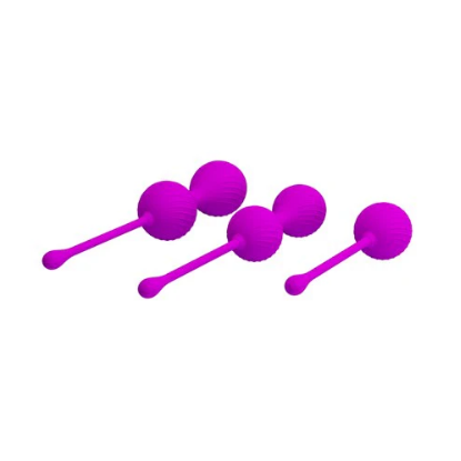 كرات كيجل لتدليك المهبل - 3 قطع - BDM4505