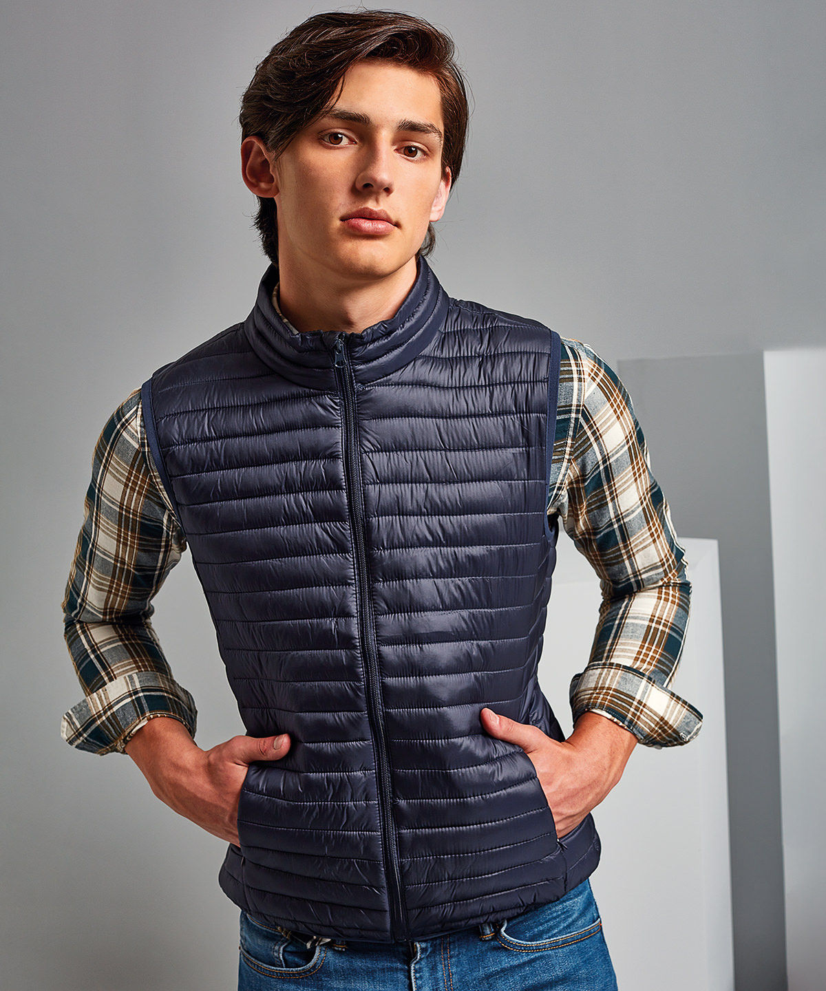 Men's Tribe Fineline Padded Gilet