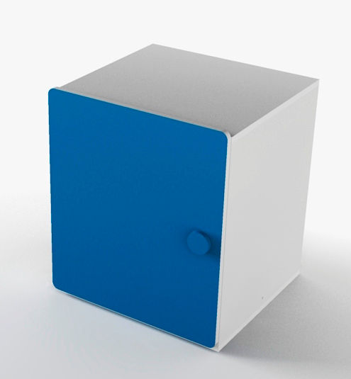 BIRD 60cm Puerta Blanco
