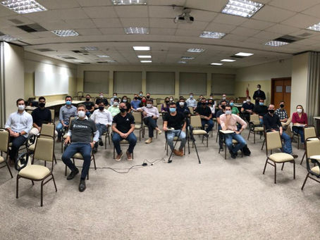 Américo Buaiz Filho was the guest speaker this week