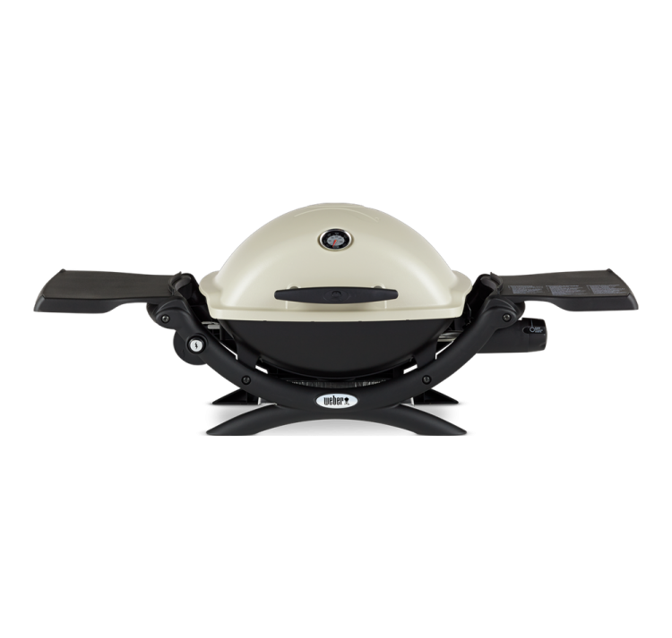 Titanium Weber Q 1200 Gas Grill