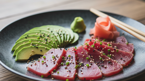 Sashimi Casero de Atún