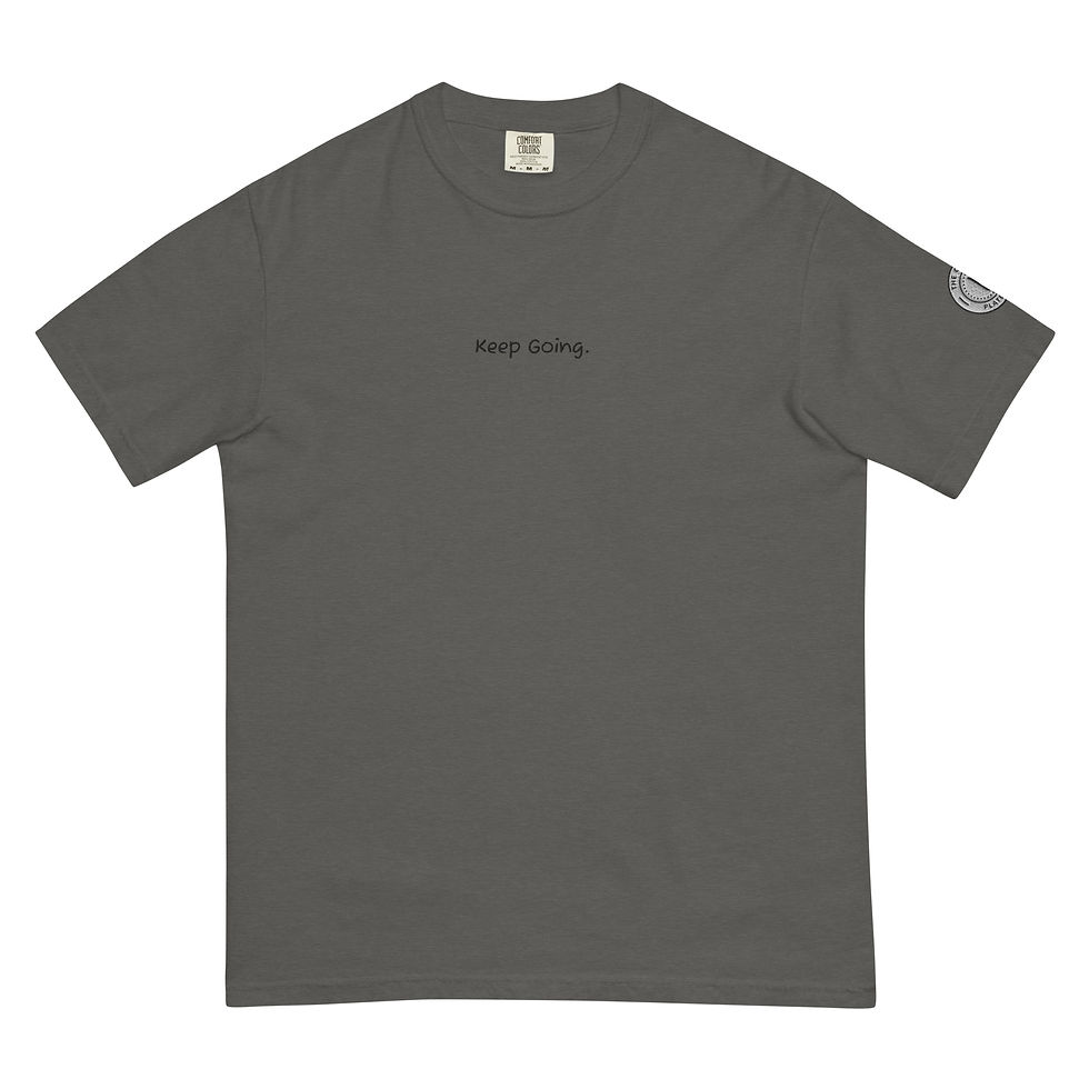 Thumbnail: Unisex garment-dyed heavyweight t-shirt