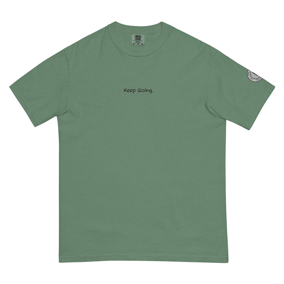 Thumbnail: Unisex garment-dyed heavyweight t-shirt