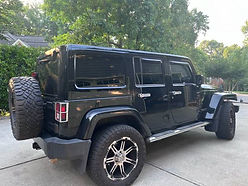 2013 jeep Wrangler Sahara.