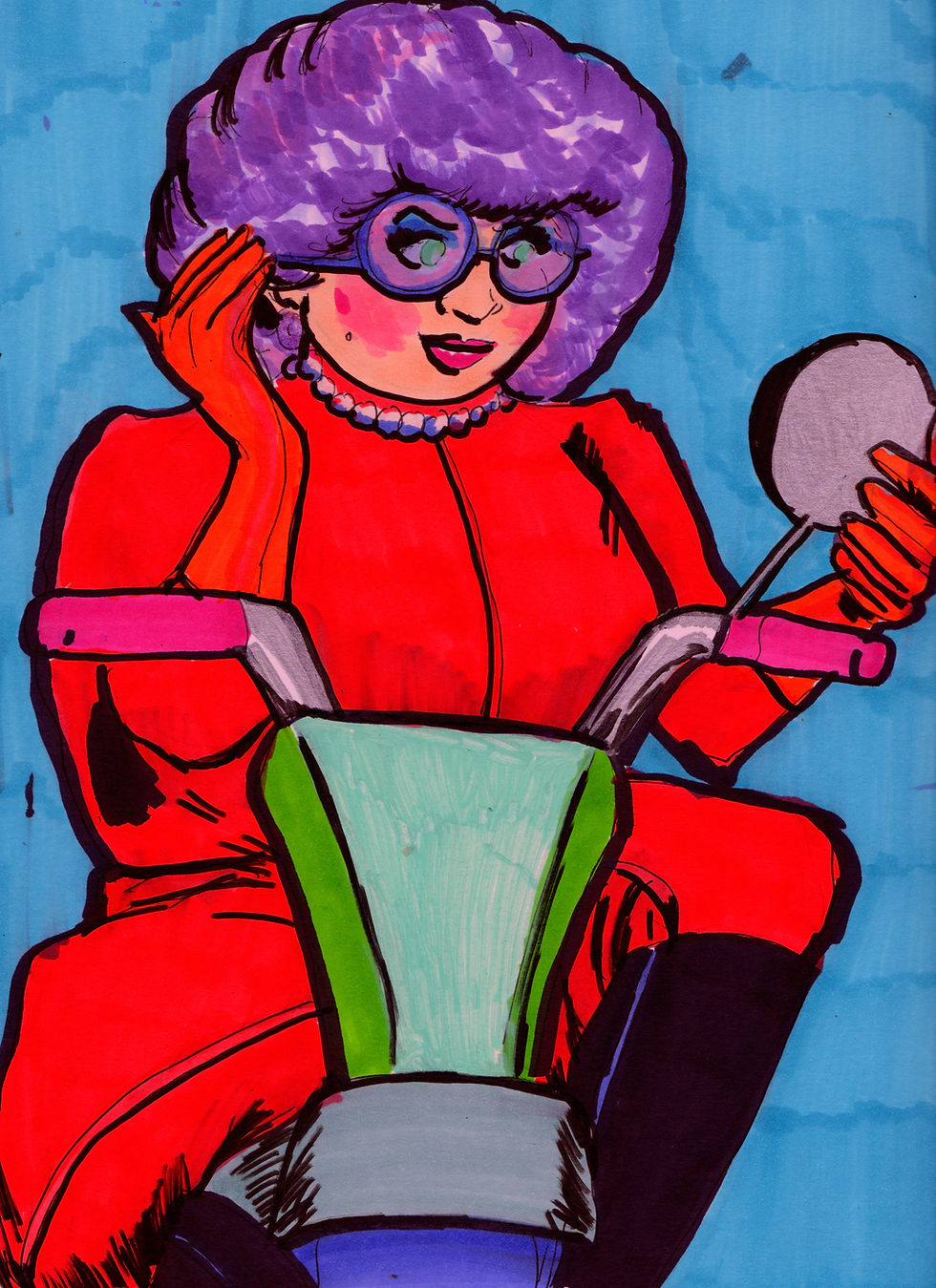 Granny Ginger Designer Candle