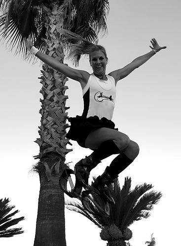 jump4itdora die inhaberin und Kangoo Jumps Trainerin