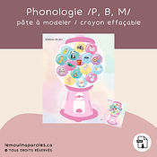 La machine à gommes ( P,B,M )