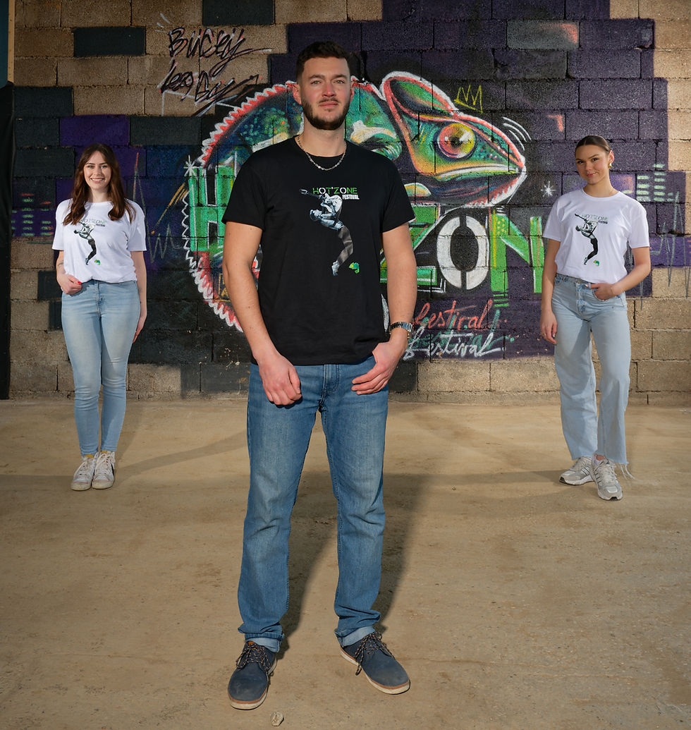 Miniature : T-SHIRT - HOT'ZONE FESTIVAL NOIR #2024