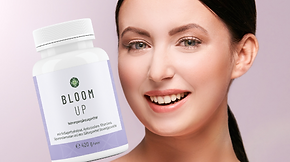 Bloom Up - Vitamin B(loom up): Von A bis Zink! Die neue Zauberlösung heißt Nutricosmetic! | Nutricosmetic setzt auf ausgewählte Mikronährstoffe für Haut, Haare und Nägel, um unseren Körper von innen mit den richtigen Nährstoffen zu versorgen.