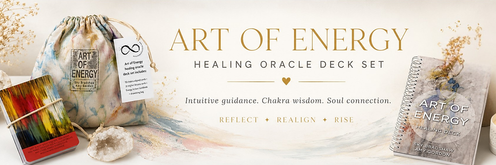 art of energy oracle deck set