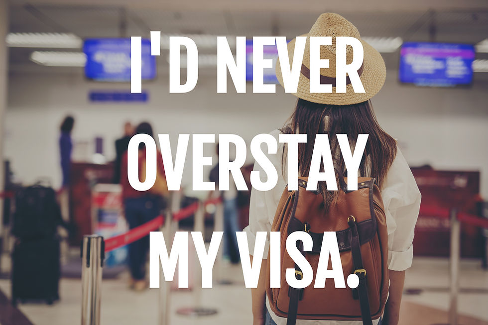 Travel without a voilations