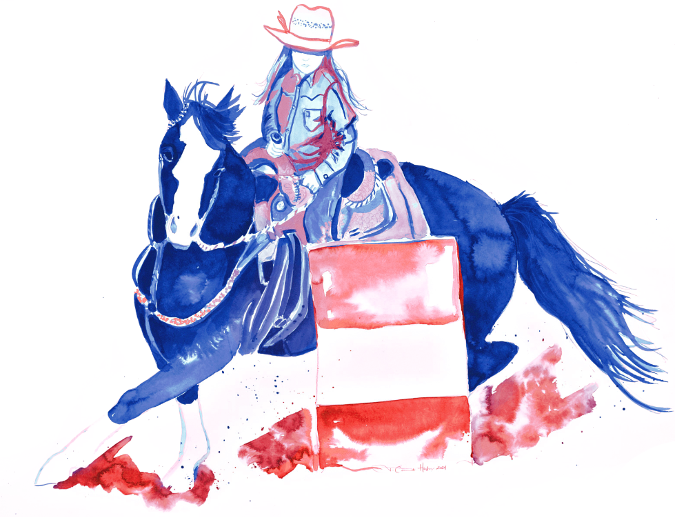 Watching Them Grow Jr. Rodeo -Jr. Barrel Racer
