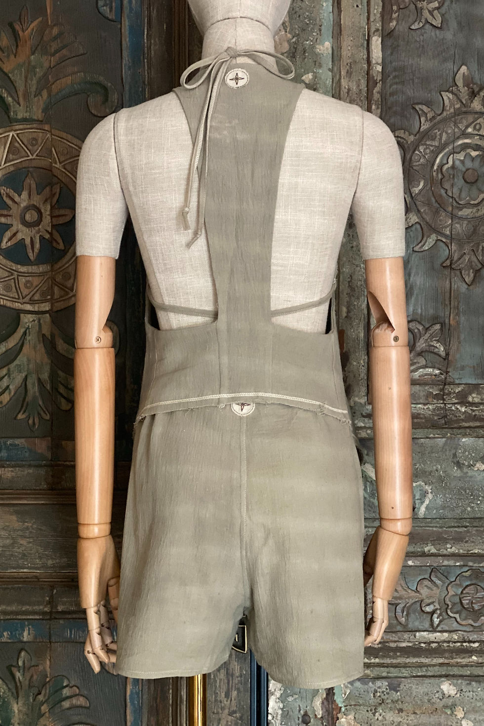 Küçük resim: Olive Racer Back Yelek