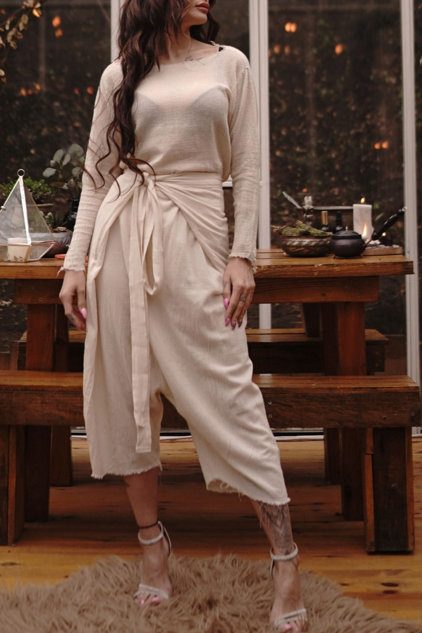 Roman Cover Up Pantolon