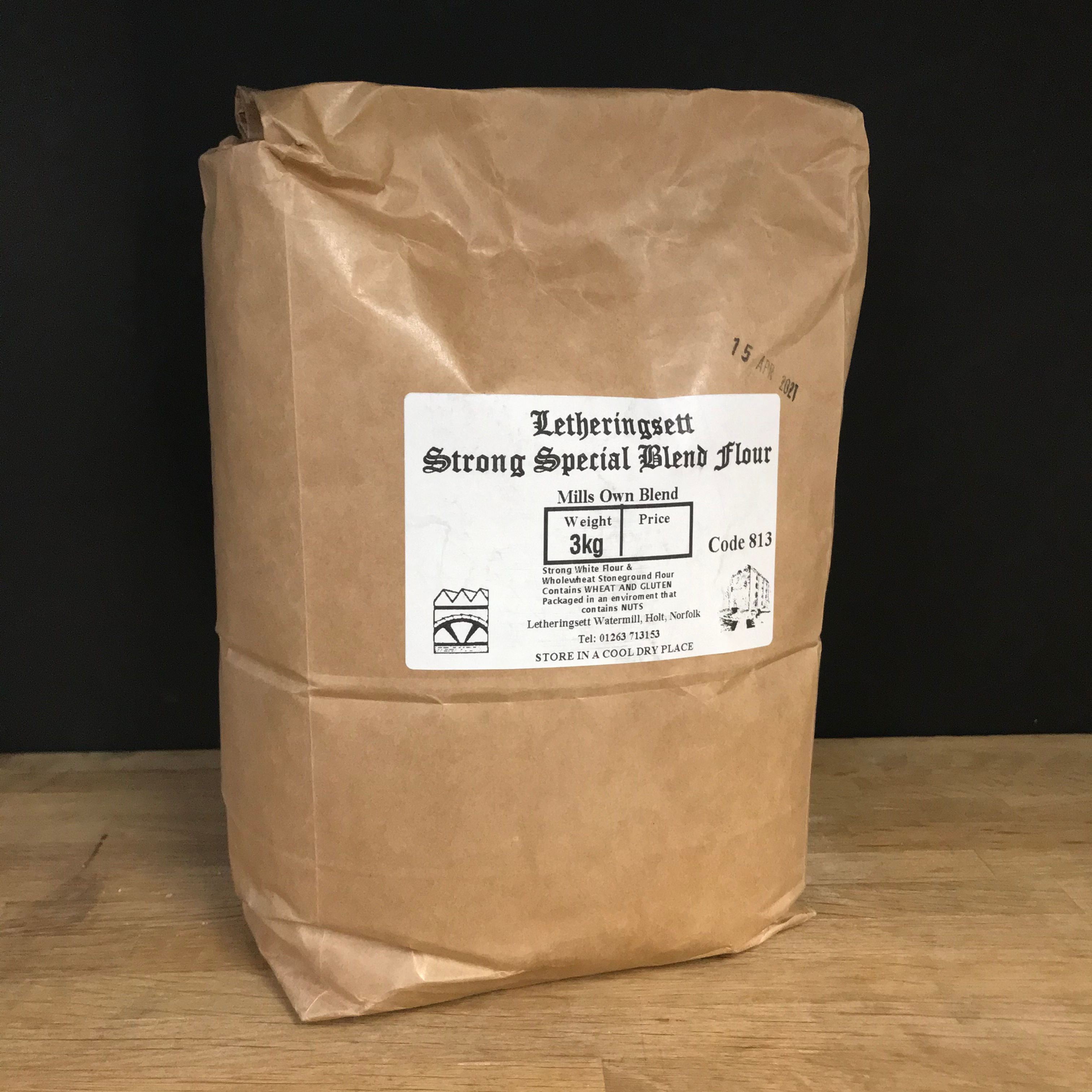 Letheringsett Strong Special Blend Flour 3KG