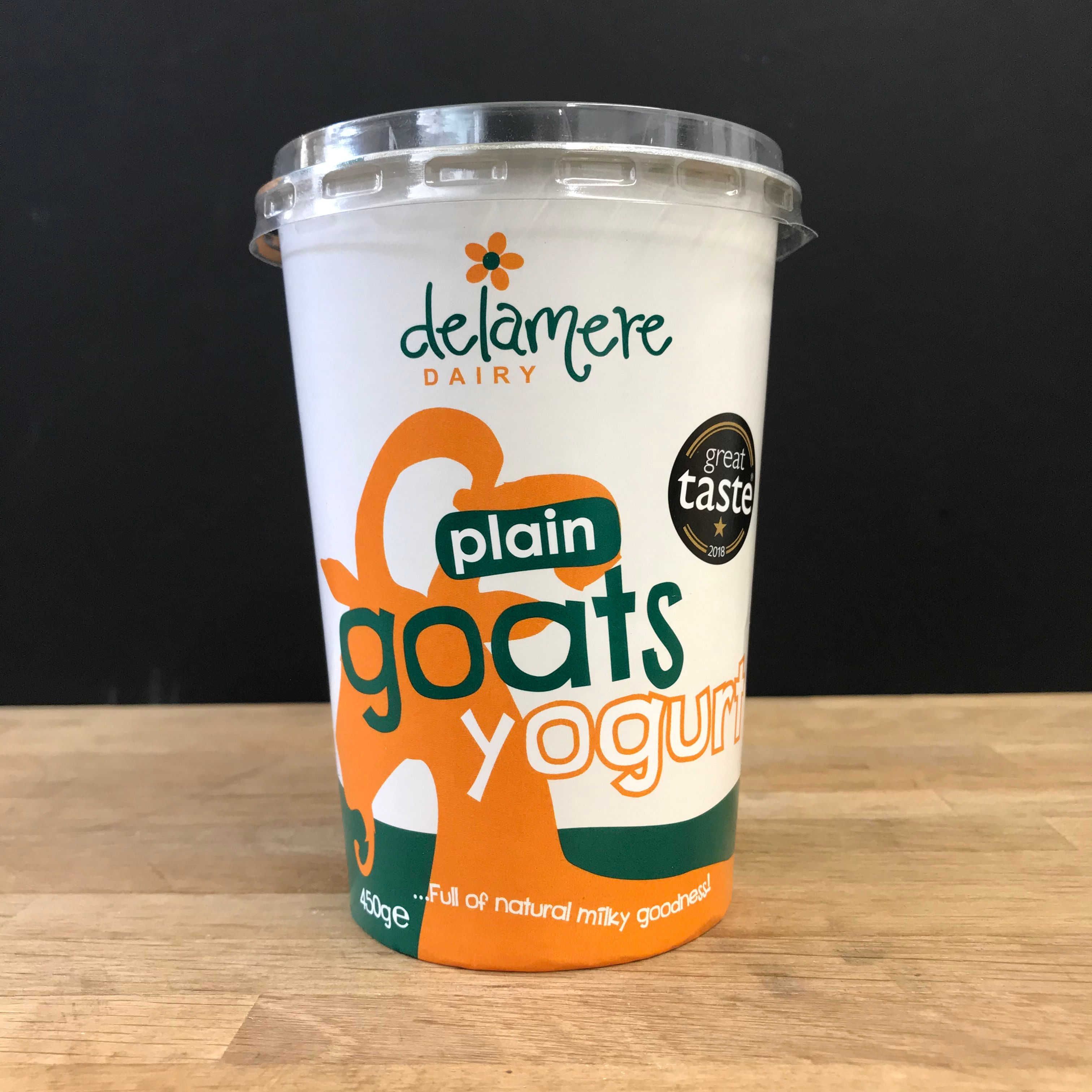 DELAMERE GOATS YOGURT 450G