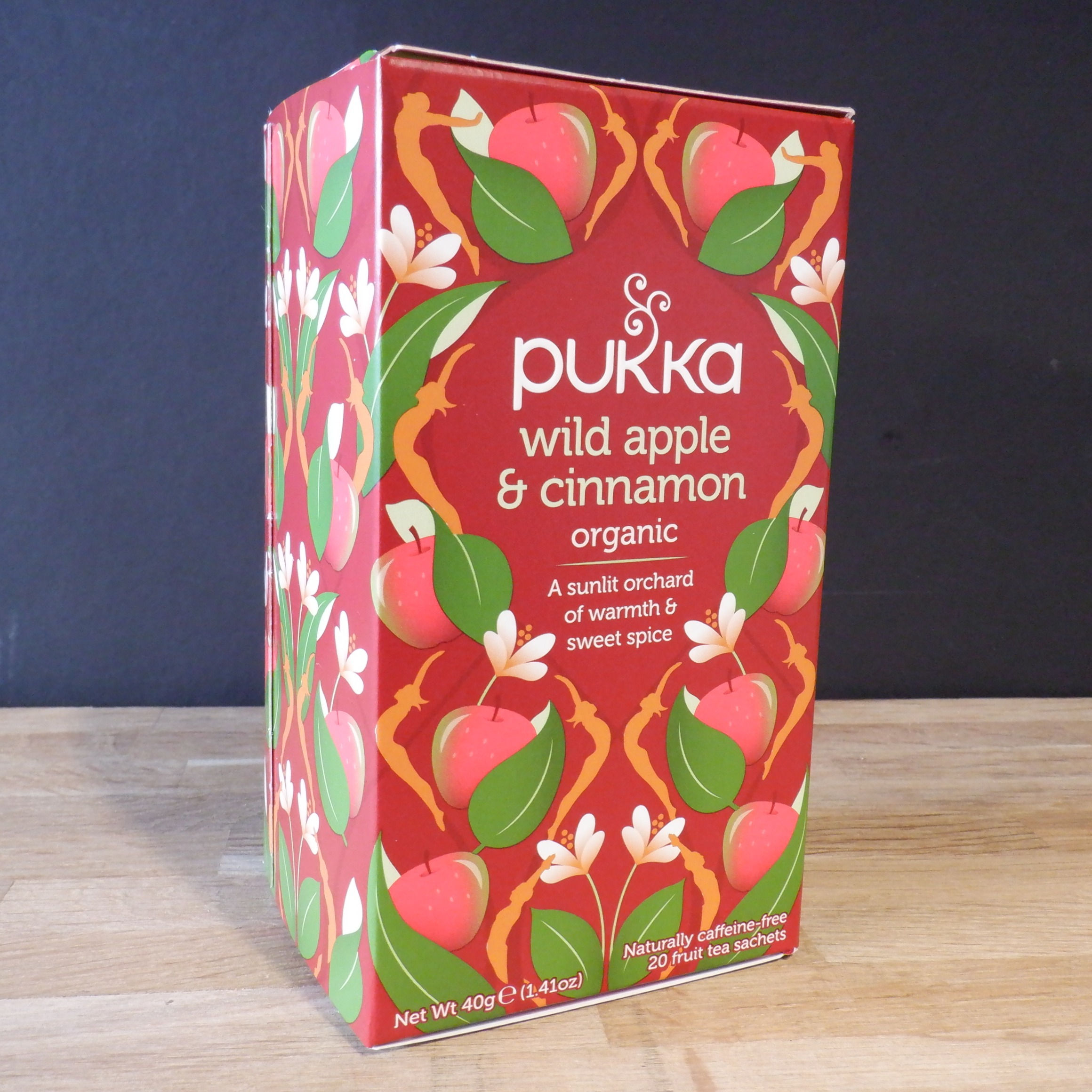 PUKKA - WILD APPLE & CINNAMON TEA - 20 BAGS