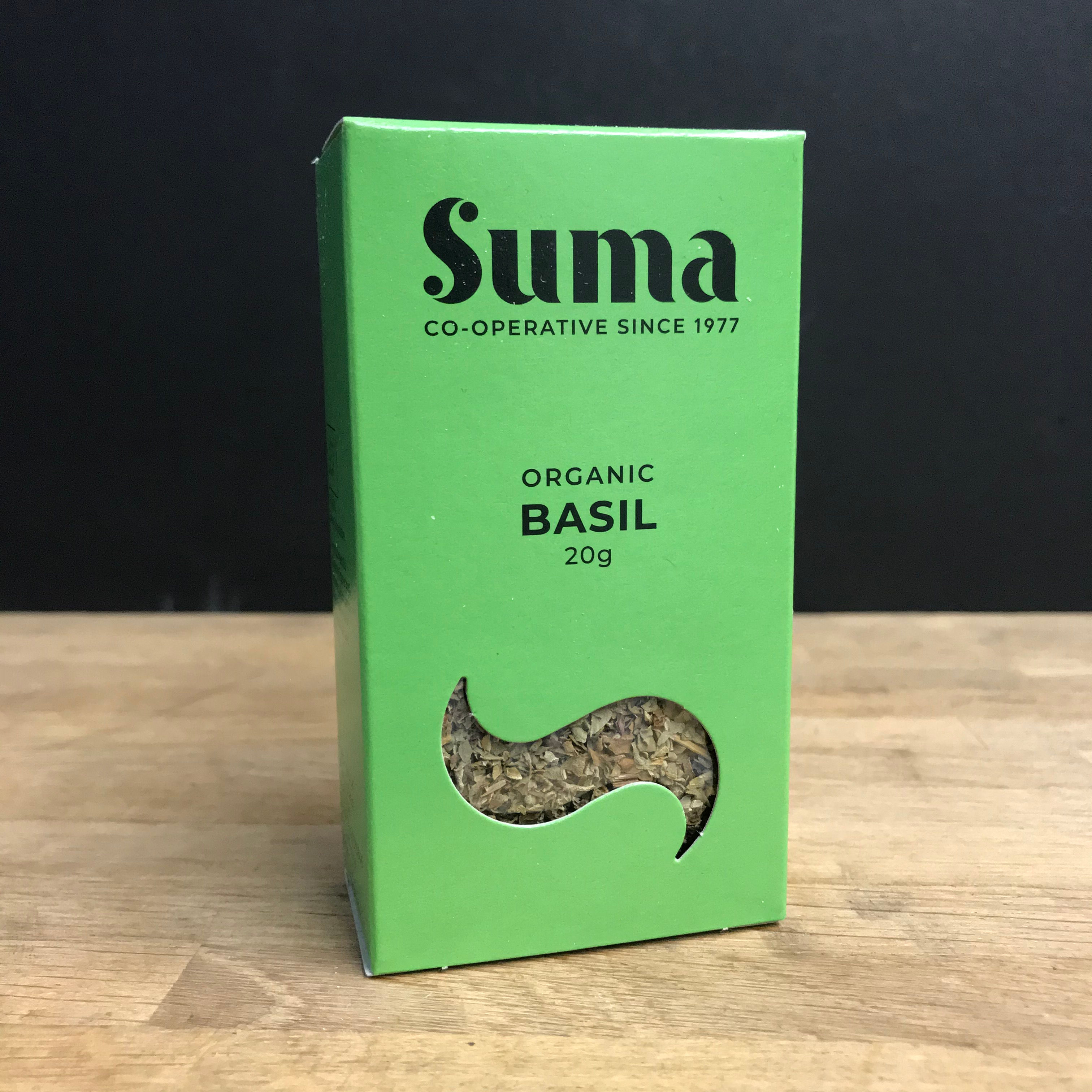 SUMA ORGANIC BASIL 20g