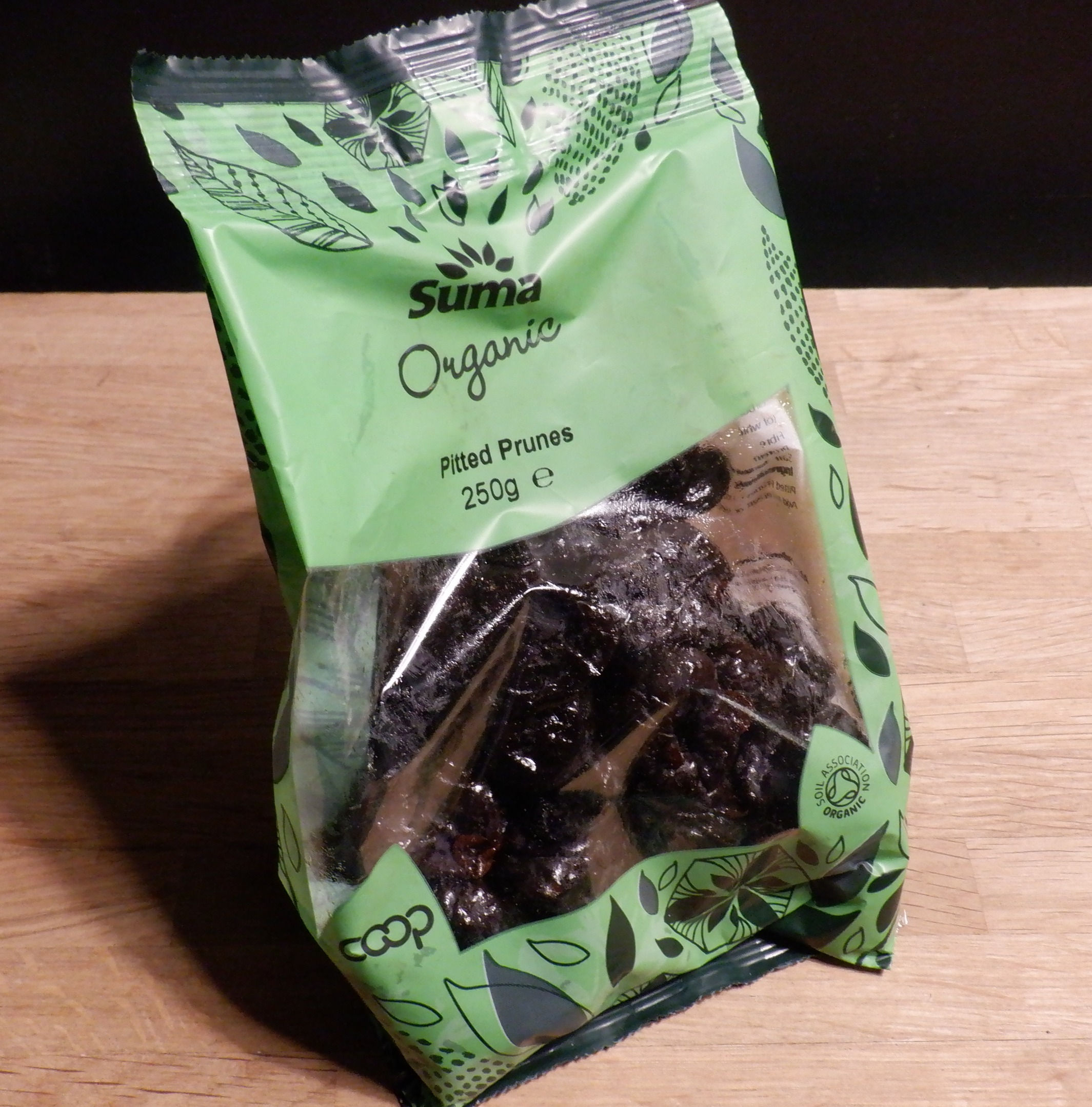 SUMA ORGANIC - PITTED PRUNES 250G