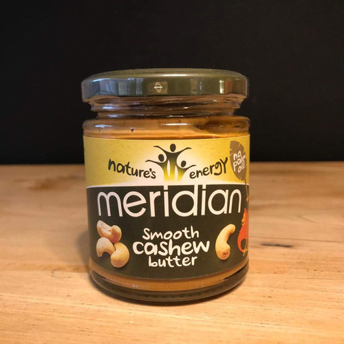 MERIDIAN CASHEW BUTTER SMOOTH 170G GG Shop NEW LIVE