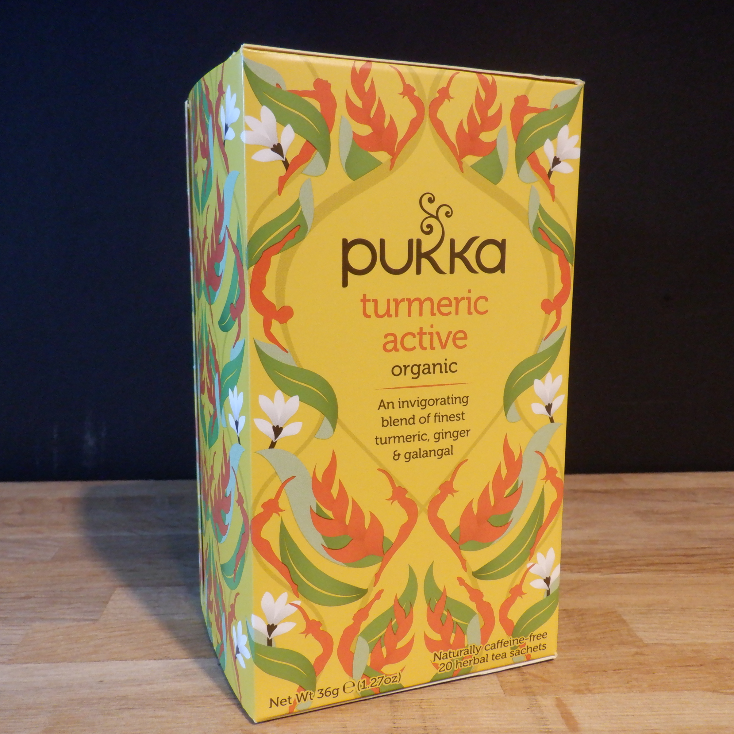 PUKKA - TURMERIC ACTIVE TEA - 20 BAGS