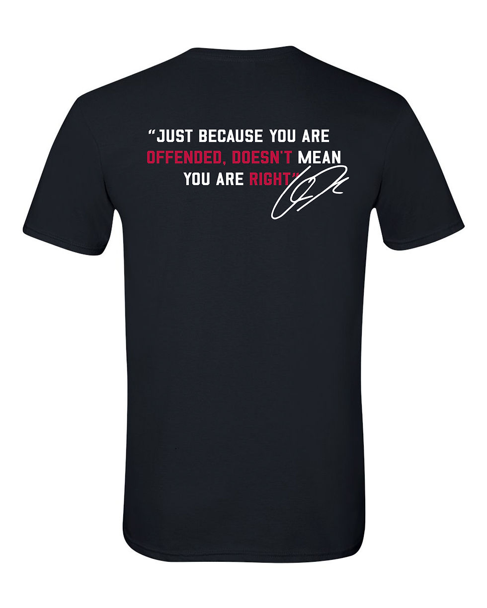 Thumbnail: Just Because You Are Offended, Doesn't Mean You Are Right T-Shirt