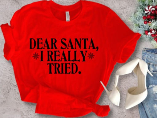 Dear Santa, I Really Tried.