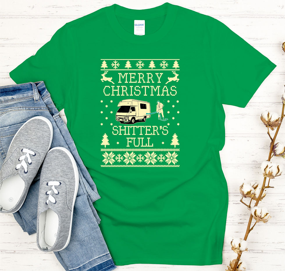 Thumbnail: Merry Christmas Shitter's Full T-shirt