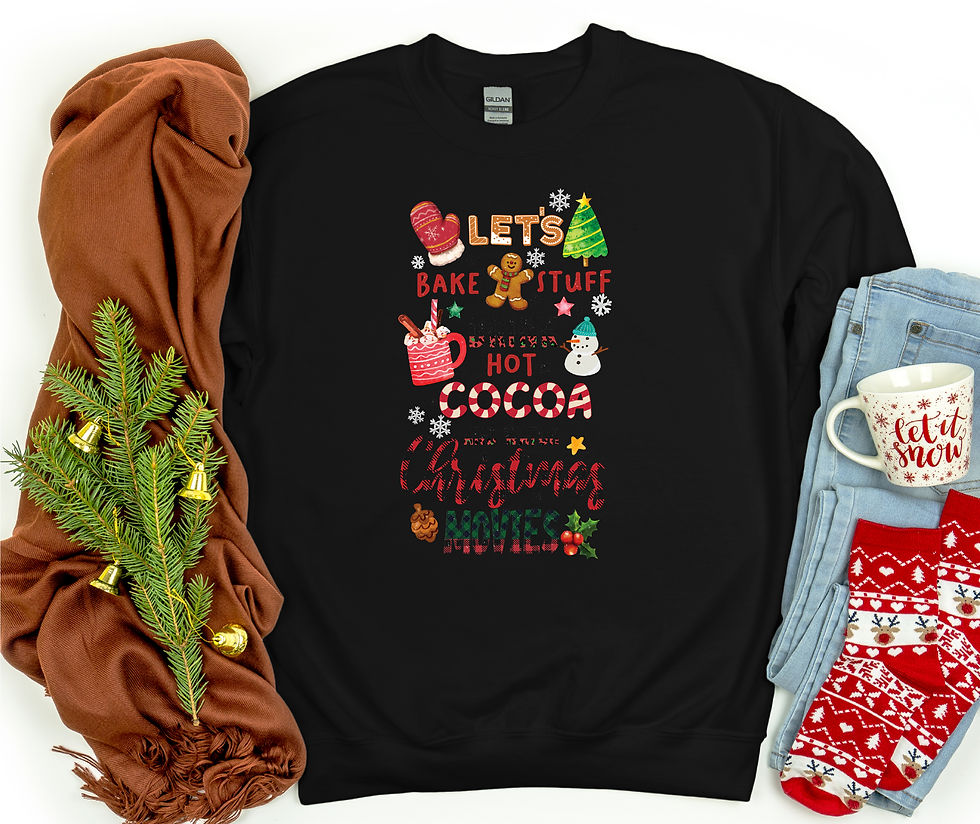 Let's Bake Stuff Crewneck