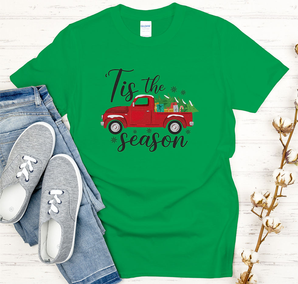 Vintage Truck Tis The Season T-shirt