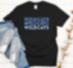 Thumbnail: Wildcats Plaid Stacked T-shirt