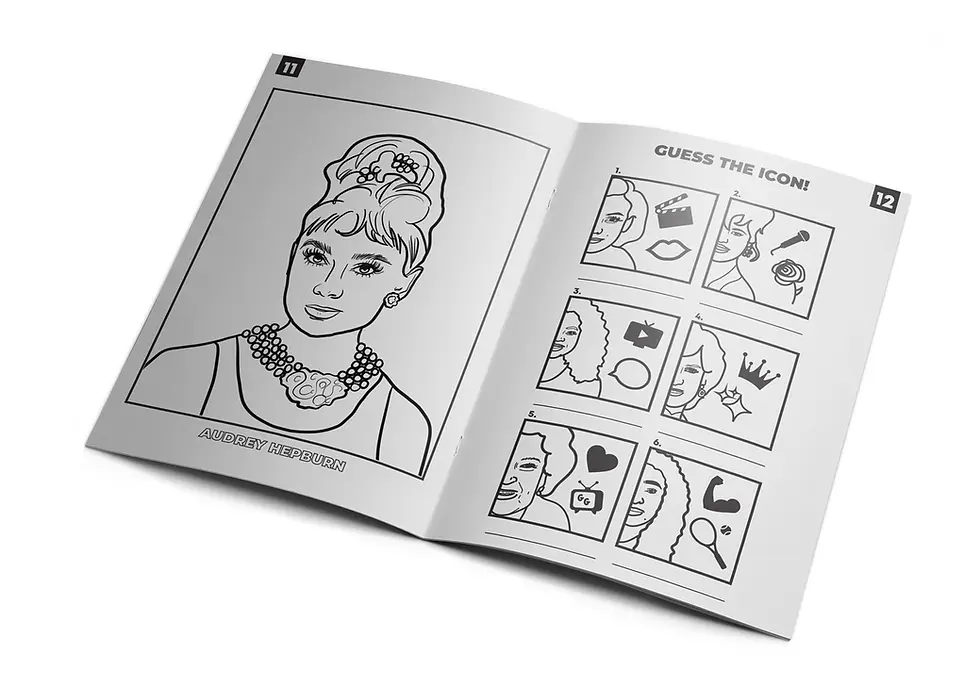 Μικρογραφία: Iconic Women Activity Coloring Book